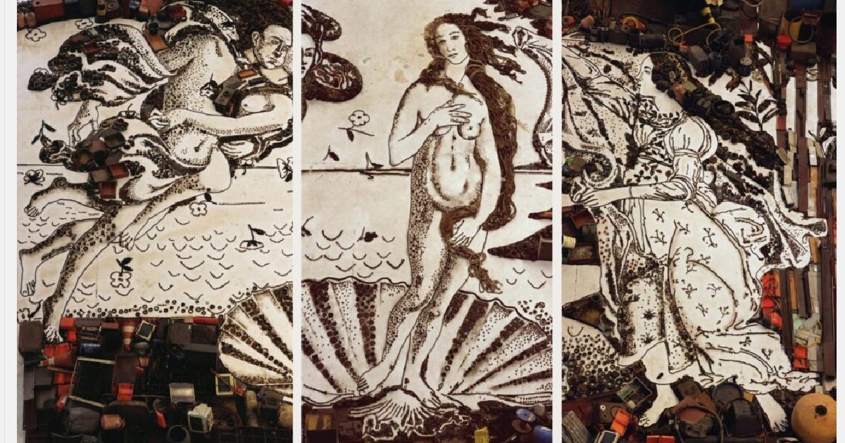 Vik Muniz: A Brief History of Art | Ben Brown Fine Arts